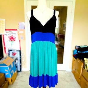 Spense Color Block Dress L